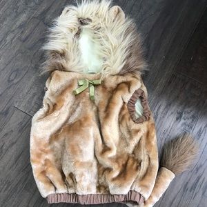 Child or baby Halloween Lion Costume.